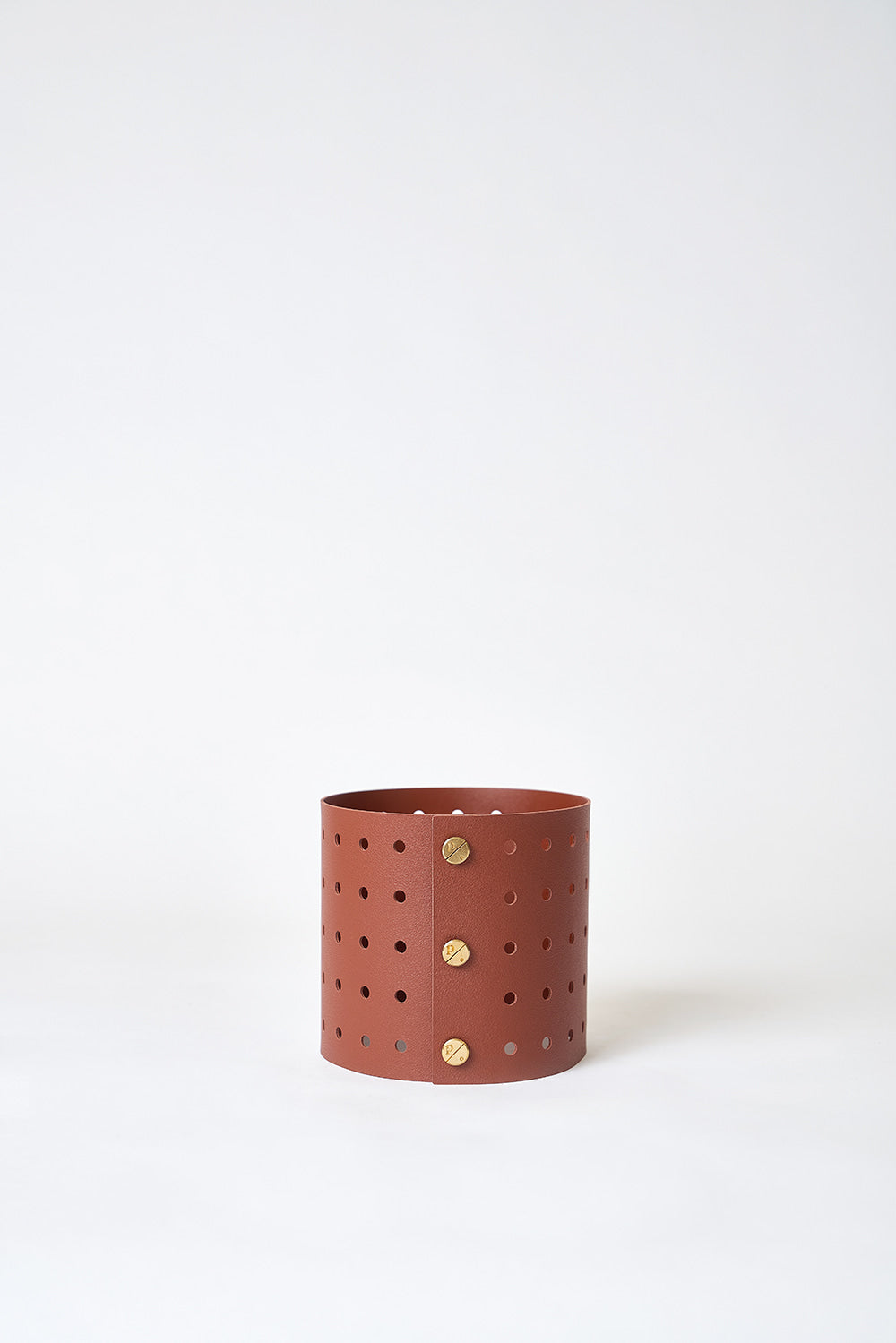 Pod Cover Leather Dot Brown - XS