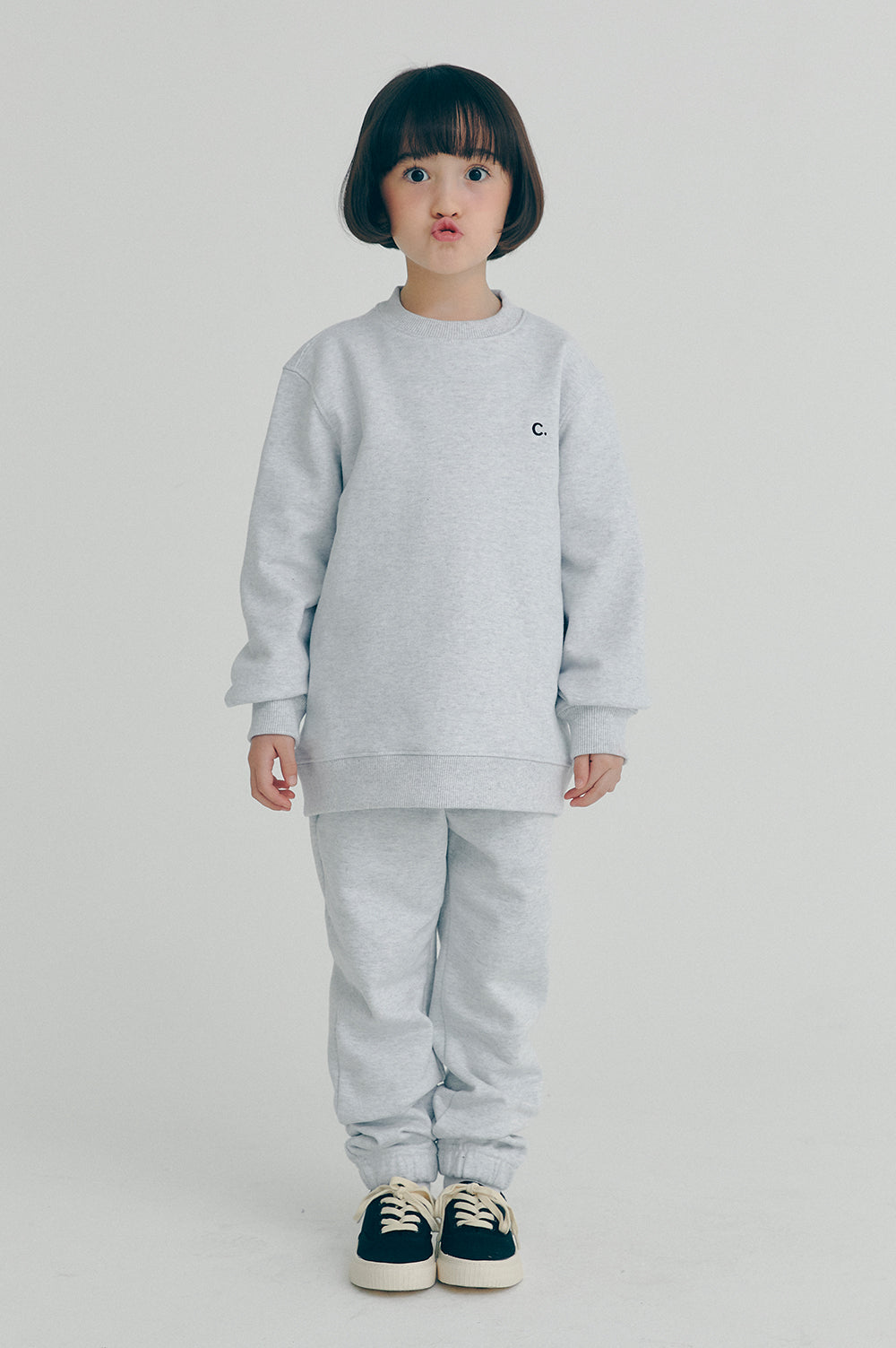 Active Sweatshirt Kids - Light Gray