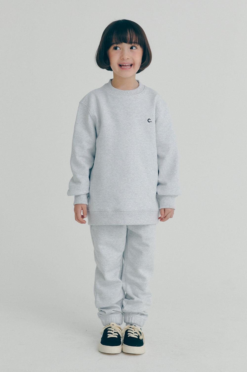 Active Sweatshirt Kids - Light Gray