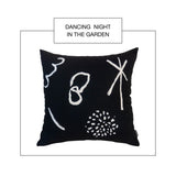 [Cushion #03] Dancing night in the garden