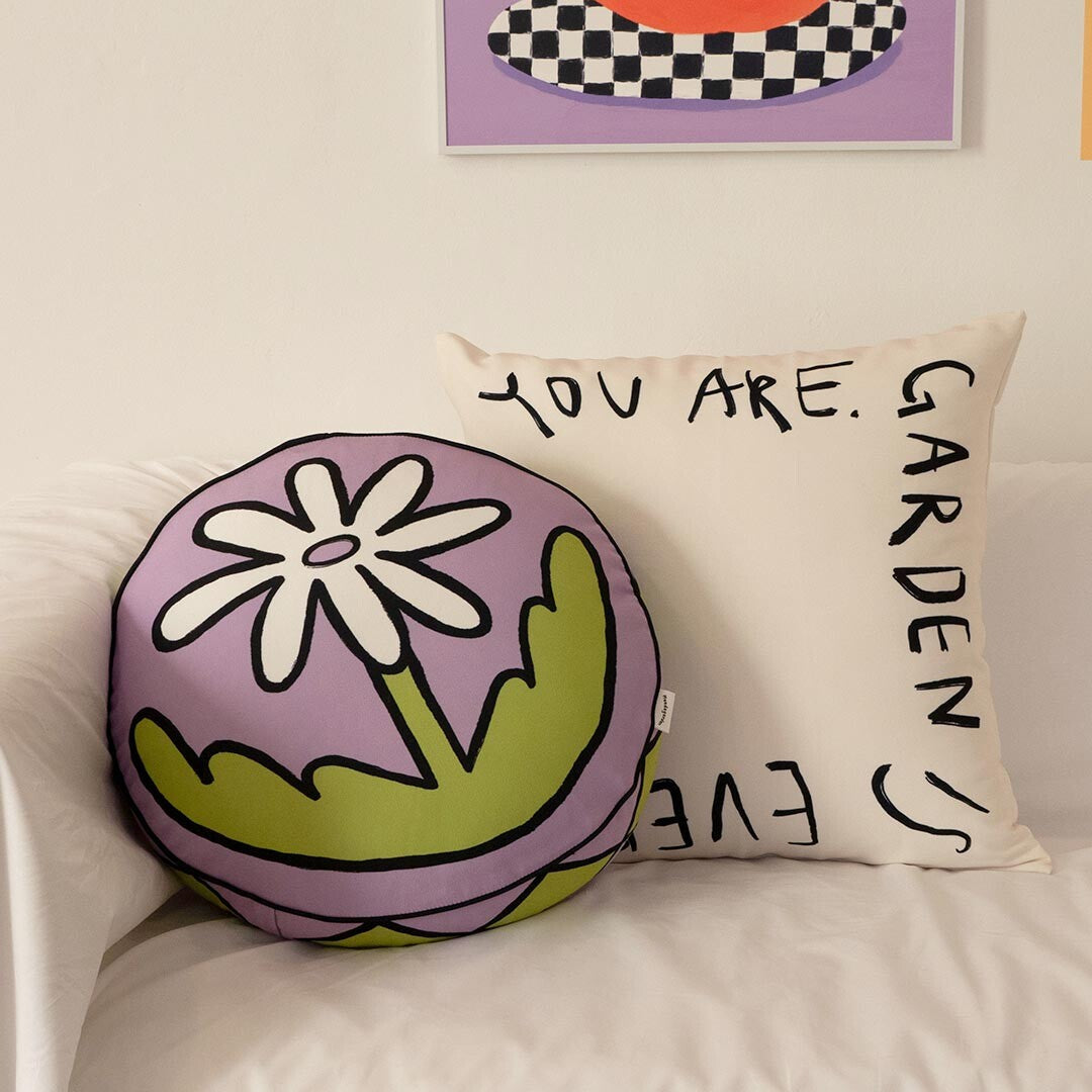 [Cushion #01] Garden is everywhere you are