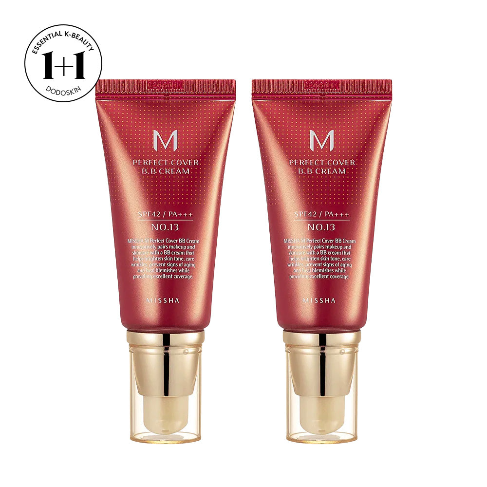 💛1+1💛 MISSHA M Perfect Cover BB Cream SPF42 PA+++ 50ml #27 - DODOSKIN